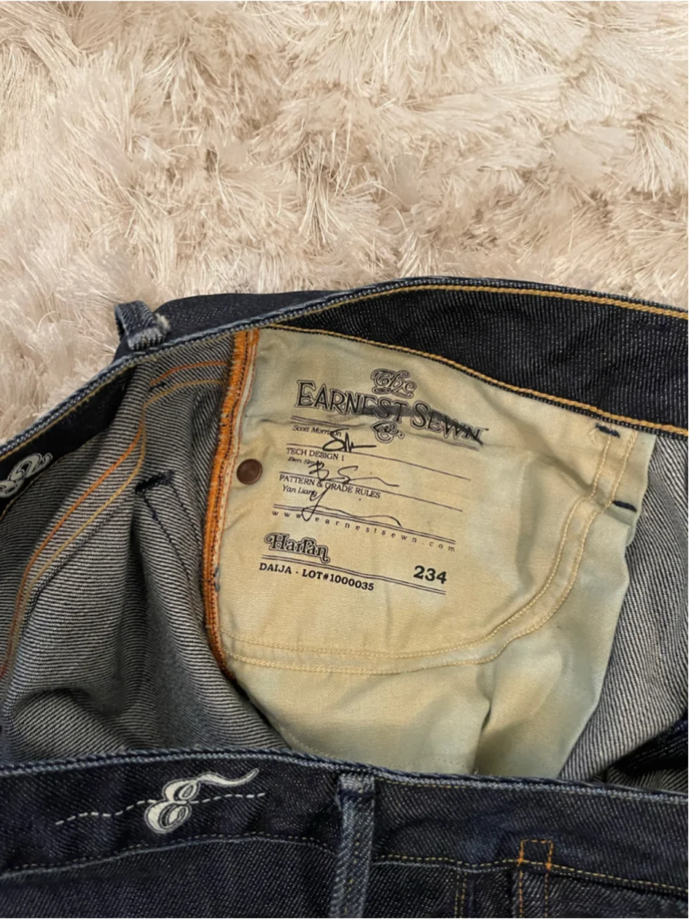 Earnest Sewn these pre